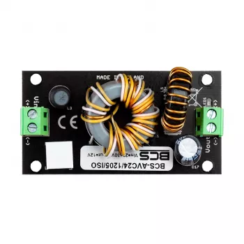 BCS-AVC24/1205/ISO 24V AC 5A 120W napajalnik za CCTV za montažo na DIN letev