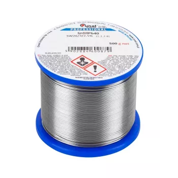 CYNEL LUT0104-500 kositrno-svinčena spajka Sn60Pb40 0,56mm 500g kolofonijsko jedro