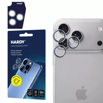 3MK PROTECTION HARDY Lens Protection Pro zaščita objektiva za Apple iPhone 18 Pro / 18 Pro Max, srebrna