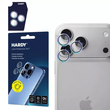 3MK PROTECTION HARDY Lens Protection Pro Rainbow zaščita objektiva kamere za Apple iPhone 18 Pro / 18 Pro Max