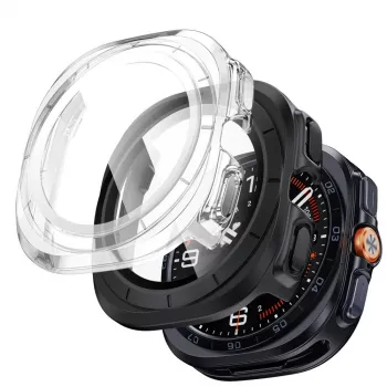 Tech-Protect Defense ovitek za Samsung Galaxy Watch Ultra 2 2026 (47 mm), mat črn