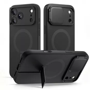 TECH-PROTECT Kevlar Aura MagSafe ovitek za iPhone 17 Pro Max / 18 Pro Max - črn