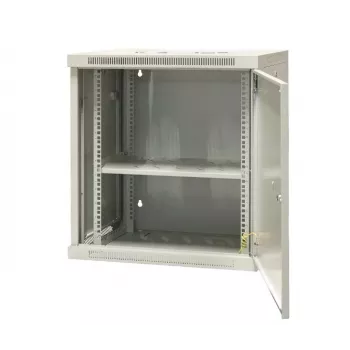 EMITER EM/AP6412-B 12U stenski omrežni omara 19 inch 600x450x635mm črno jeklo
