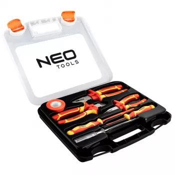 NEO TOOLS 7-delni izolirani komplet klešč in izvijačev 1000V VDE