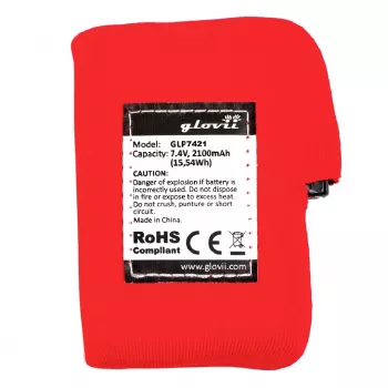 Glovii Li-Polymer-Akku 2100 mAh 7,4V za grelne rokavice in kape