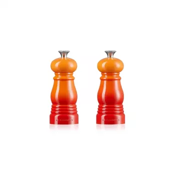 Le Creuset set mlinčkov za sol in poper 11 cm Volcanic Orange