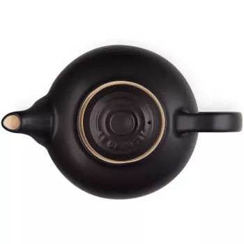 Le Creuset keramični čajnik 1,3L črn