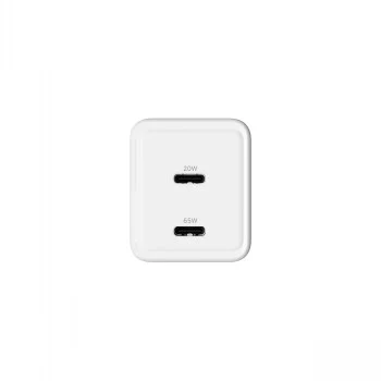 GRATEQ OLOS 65W GaN dvojni USB-C PD PPS stenski polnilnik