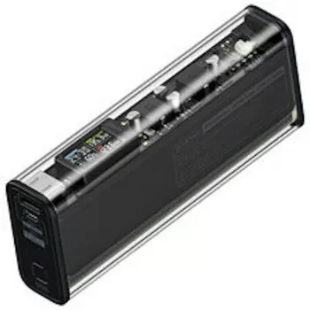 SHARGE Shargeek 140 powerbank, 20000mAh, 140W, USB-C, USB-A - črna