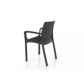 KETER vrtni stol Bali Mono, siv