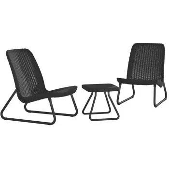 KETER set vrtnega pohištva Rio Patio Set, siv