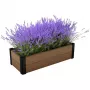 KETER pravokotna gredica Maple Trough 106x52x32cm rjava