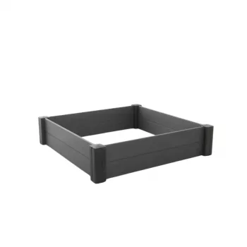 KETER obroba za modularno kvadratno gredico Vista Modular 122x122x27cm siva