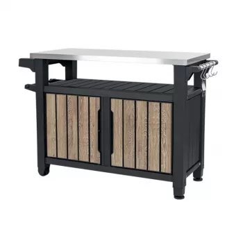 KETER žar miza Deco Unity XL 207L videz jesena