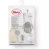 Silikonske rokavice za čiščenje MERY 2 kosa 34,5x15,5x2,6cm, svetlo sive