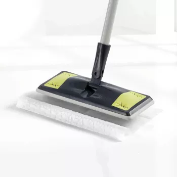 Metla za tla za zbiranje prahu Dust Mop MERY 25,8x10,5cm z 10 krpami 29,5x21,5cm