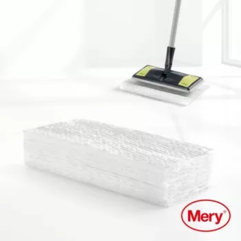 MERY krpe iz mikrovlaken za lovljenje prahu 20 kosov. za talno krtačo Dust Mop 29,5x21,5cm