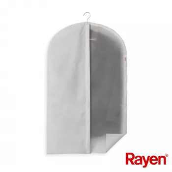 Vreča za oblačila S Premium RAYEN, siva 60x100cm