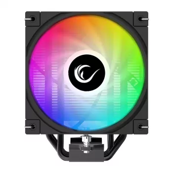 Rampage RM-C180 FROSTY ARGB 120mm zračni hladilnik CPU, 180W TDP, črn