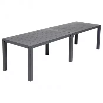 KETER vrtna miza Julie Double Table (2 konfiguraciji) siva