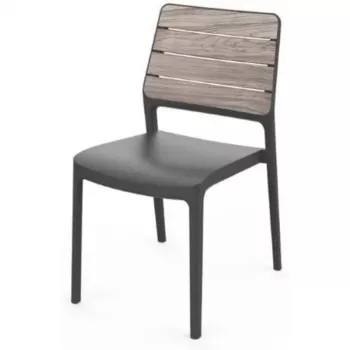 KETER vrtni stol Deco Porto ton jesena/siva