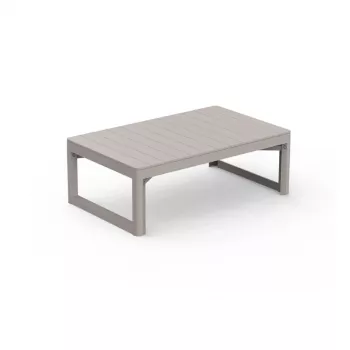 Vrtna miza KETER Lyon Table Rezolith (2 konfiguraciji), bež
