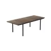 Vrtna miza KETER Deco Porto Nova Extendable 160-240, oreh/črna