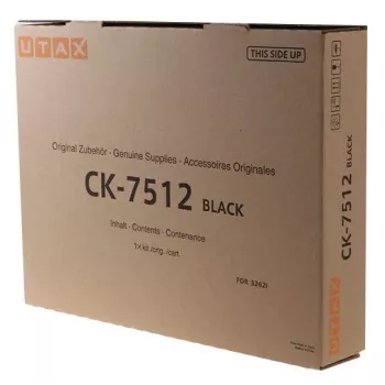 UTAX CK-7512 originalni komplet črnega tonerja (1T02V70TA0), 20000 strani