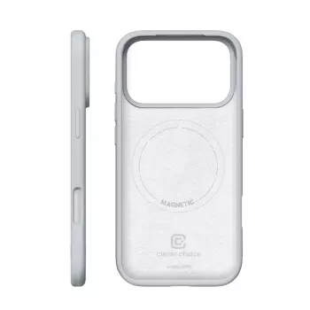 Crong Color Cover Magnetic – ovitek MagSafe za iPhone 18 Pro Max / 17 Pro Max, siv