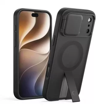 TECH-PROTECT KEVLAR AURA MAGSAFE IPHONE 17 PRO MAX / 18 PRO MAX MATT ČRNA