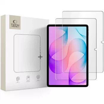 Kaljeno steklo TECH-PROTECT Glass Fit+ 2-PACK Galaxy Tab S12+ Plus 12.4 X840 / X846B, prozorno