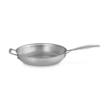 LE CREUSET 3-slojna ponev iz nerjavnega jekla brez prevleke Ø28cm