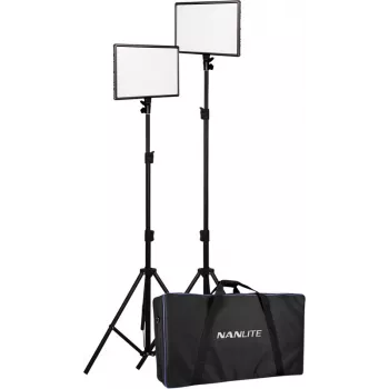 Nanlite LUMIPAD 25 2KIT Bi-Color LED komplet plošč s stojali in torbo