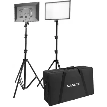 Nanlite LUMIPAD 25 2KIT Bi-Color LED komplet plošč s stojali in torbo