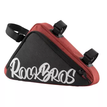Kolesarska torba Rockbros G002 Flash Journey za tristranski okvir 1,4 l - rdeča