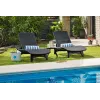 Ležalnik KETER Pacific, siv