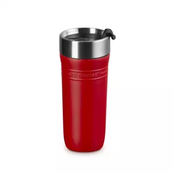 LE CREUSET termo skodelica ON THE GO 350 ml rdeča