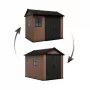 KETER vrtna lopa Newton Plus 9x7.5 rjava