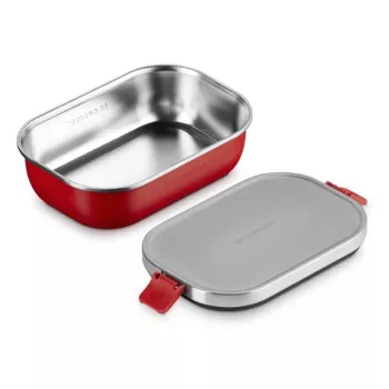 LE CREUSET posoda za malico ON THE GO 900 ml rdeča