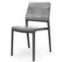 KETER vrtni stol Deco Porto svetlo siva/siva