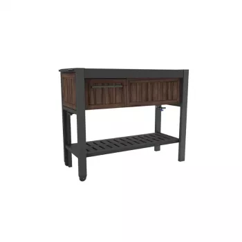 Raztegljiva zabavna miza KETER Extendable Party Station orehovega tona