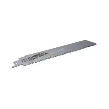 Bahco 7405021 list žage za sabljasto žago s karbidnimi zobmi za težke kovine, 225 mm, 8 ZPI, 1 kos