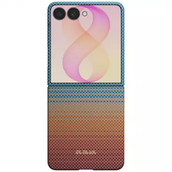 Ovitek PITAKA California Dream 01 Edge Case za Samsung Galaxy Z Flip8 Sunset