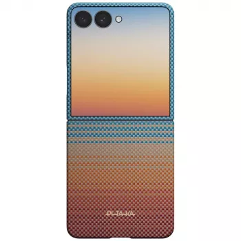 Ovitek PITAKA California Dream 01 Edge Case za Samsung Galaxy Z Flip8 Sunset