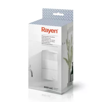 RAYEN dozirnik tekočega mila / bel / 400ml