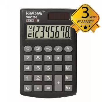 žepni kalkulator Rebell SHC208