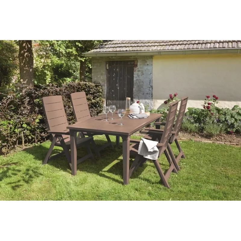 Keter Futura vrtna miza rjava 29197868599