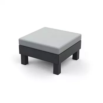 Vrtna blazina/klopca KETER Element z blazino sivo/svetlo sivo