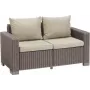 KETER vrtna sofa California 2-sedežna sofa bež