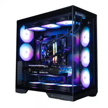 Zalman D50, ATX Mid Tower ohišje računalnika, 3 x 120mm ventilatorji, črno